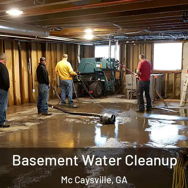  Basement Water Cleanup Mc Caysville, GA