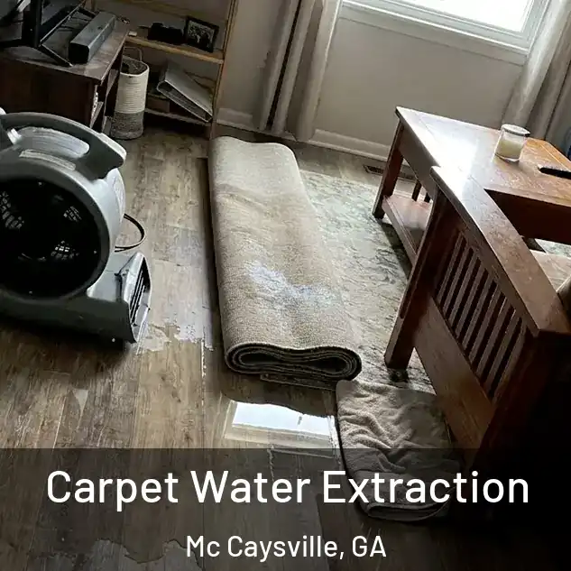  Carpet Water Extraction Mc Caysville, GA