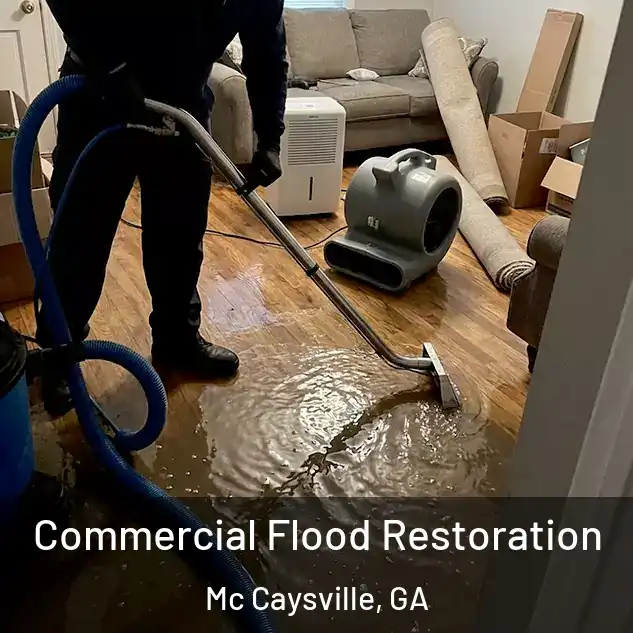  Commercial Flood Restoration Mc Caysville, GA