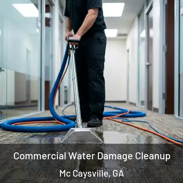  Commercial Water Damage Cleanup Mc Caysville, GA