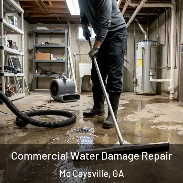  Commercial Water Damage Repair Mc Caysville, GA