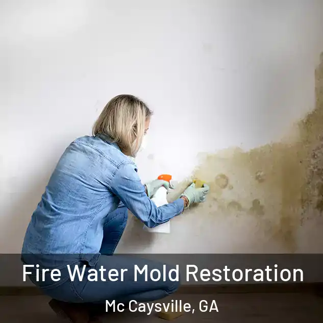  Fire Water Mold Restoration Mc Caysville, GA