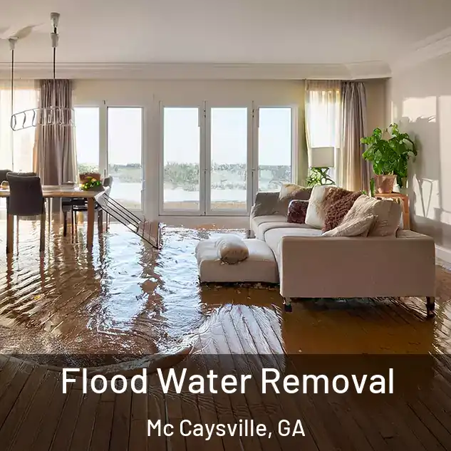  Flood Water Removal Mc Caysville, GA