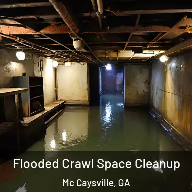  Flooded Crawl Space Cleanup Mc Caysville, GA