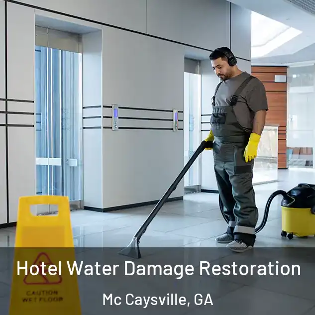  Hotel Water Damage Restoration Mc Caysville, GA
