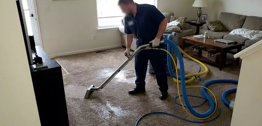 Flooded Basement Carpet Cleanup Mc Caysville