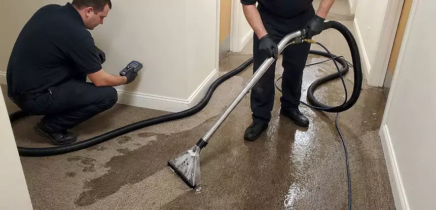Basement Flooded Carpet Soaked Recovery in Mc Caysville