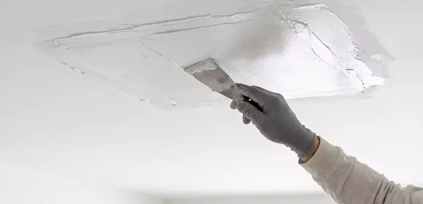 Ceiling Sagging Water Damage Repair Mc Caysville
