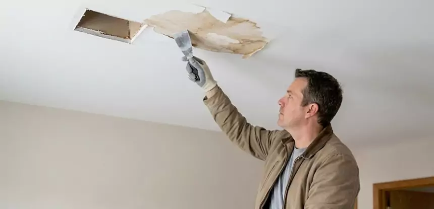 Dry Ceiling After Water Leak in Mc Caysville