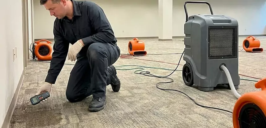 Drying Carpet Padding After Flood in Mc Caysville