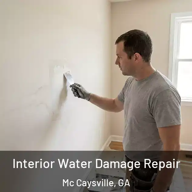  Interior Water Damage Repair Mc Caysville, GA
