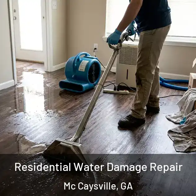  Residential Water Damage Repair Mc Caysville, GA