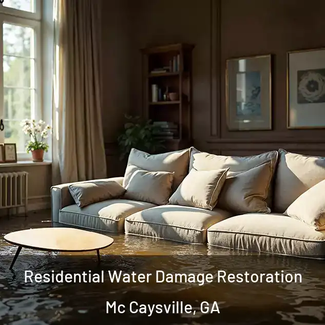  Residential Water Damage Restoration Mc Caysville, GA