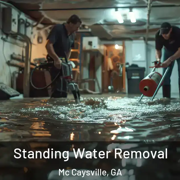  Standing Water Removal Mc Caysville, GA