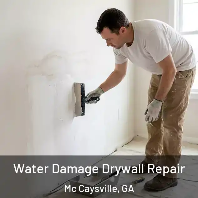  Water Damage Drywall Repair Mc Caysville, GA