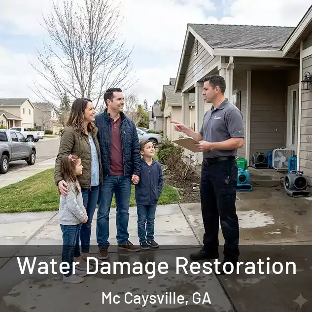  Water Damage Restoration Mc Caysville, GA