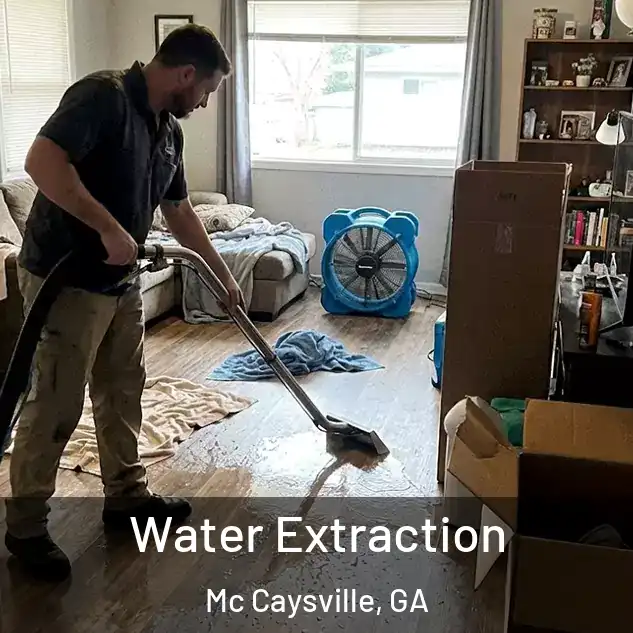  Water Extraction Mc Caysville, GA