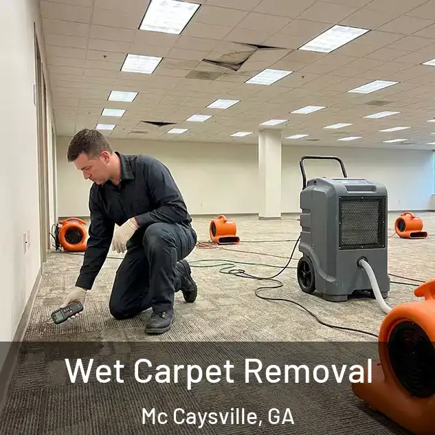  Wet Carpet Removal Mc Caysville, GA